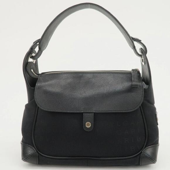 💎✨AUTHENTIC✨💎BVLGARI Logo Mani Black Handbag - Picture 4 of 15